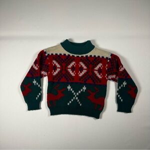 Unbranded Toddler Holiday Sweater Euro Size 110 US Size 4T-5T